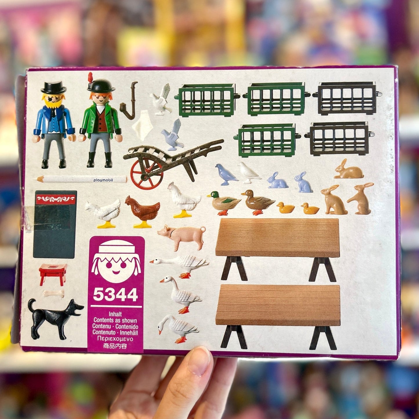 Playmobil: Victorian Animal Market nr. 5344 (1996) - PopCultGang