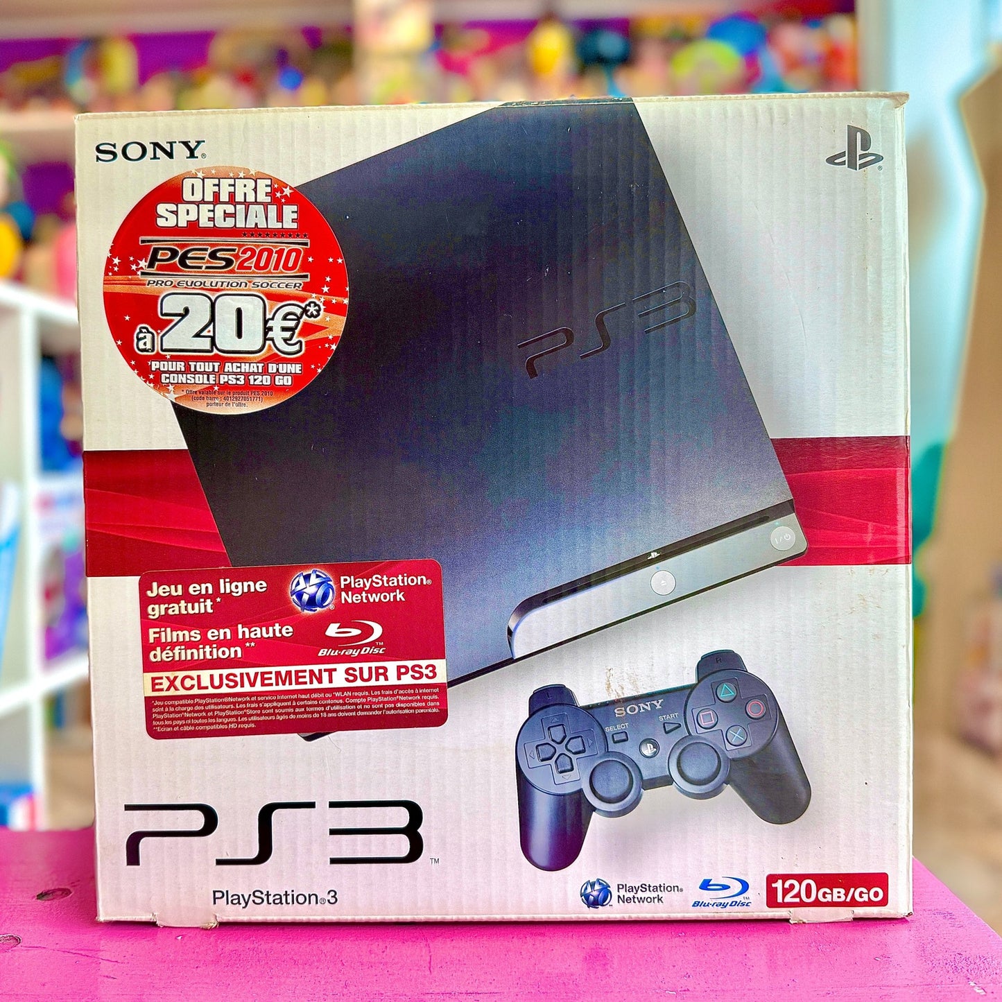 Playstation 3 Slim (120 GB, complete in box) - PopCultGang