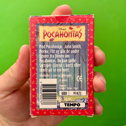 Pocahontas Card Game (90s) - PopCultGang