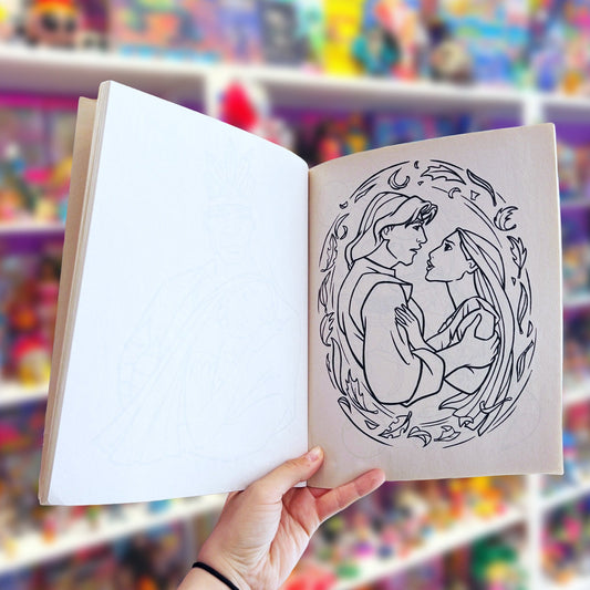 Pocahontas Trace & Coloring Book (Disney, 90s) - PopCultGang