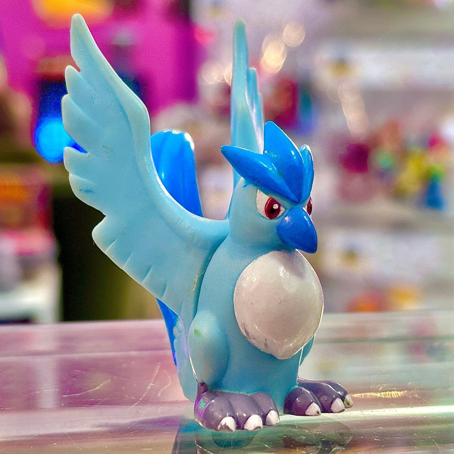 Pokemon: Articuno Finger Puppet Figure (Bandai, 1997) - PopCultGang