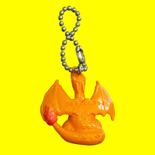 Pokémon: Charizard Mini Beaded Keychain (Bandai, 1997) - PopCultGang