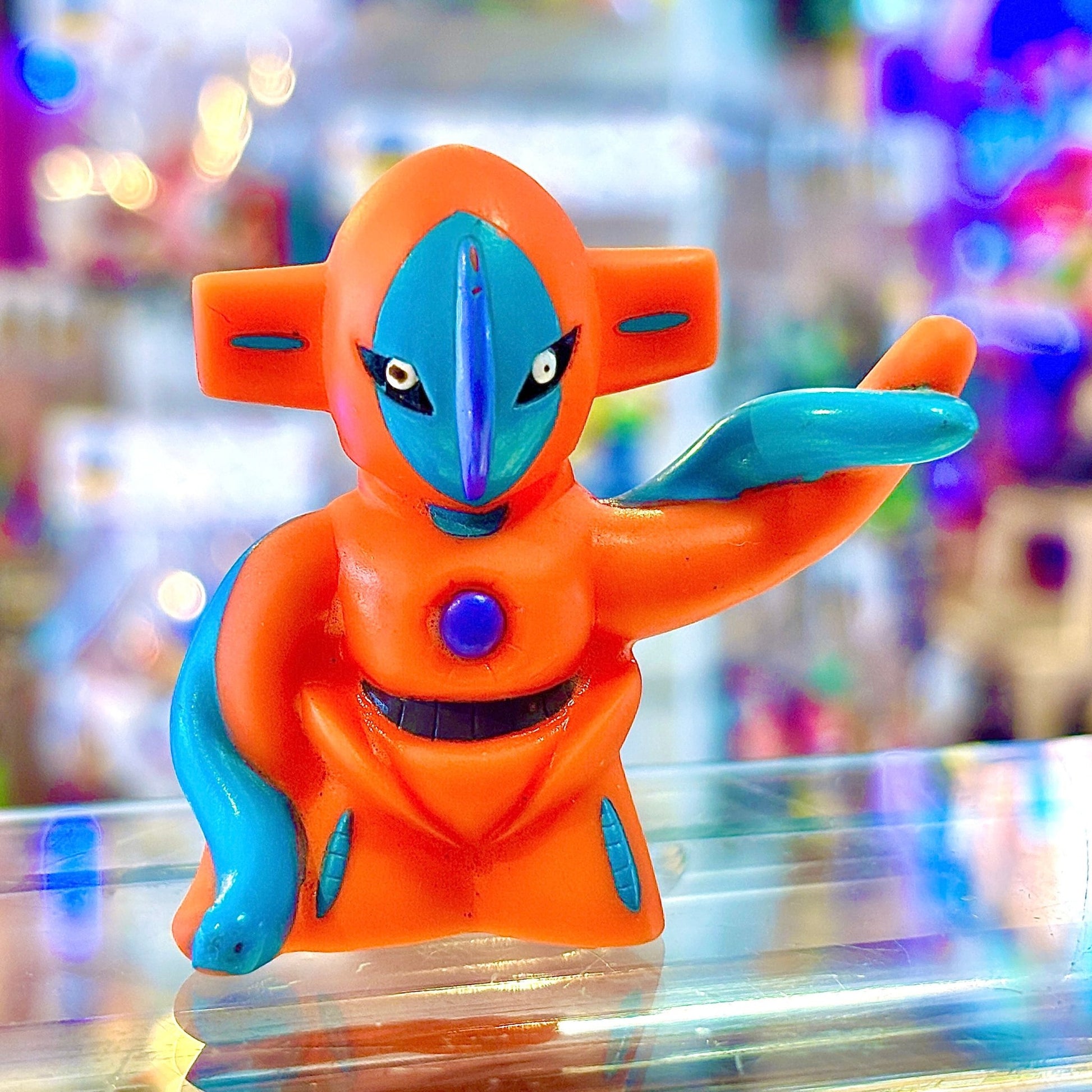 Pokemon: Deoxys Finger Puppet Figure (Bandai, 2004) - PopCultGang