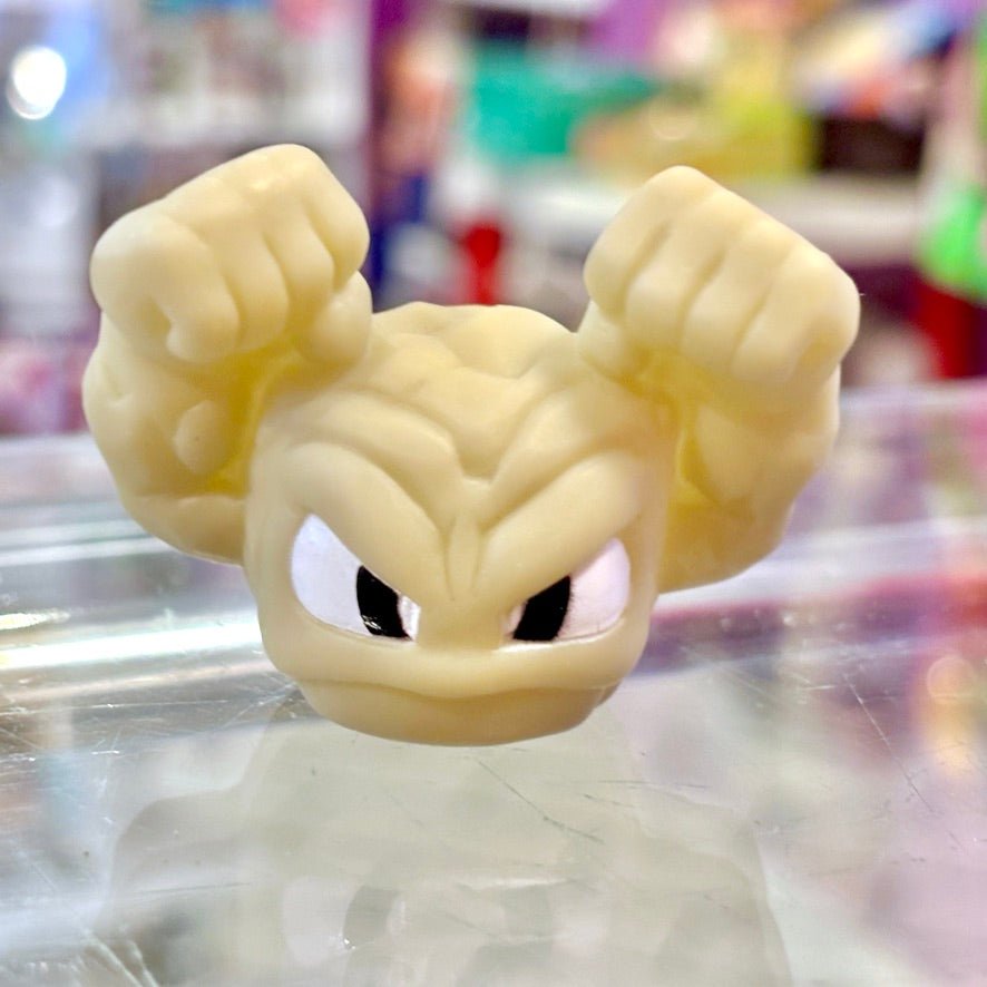 Pokemon: Geodude Finger Puppet Figure (Bandai, 1998) - PopCultGang