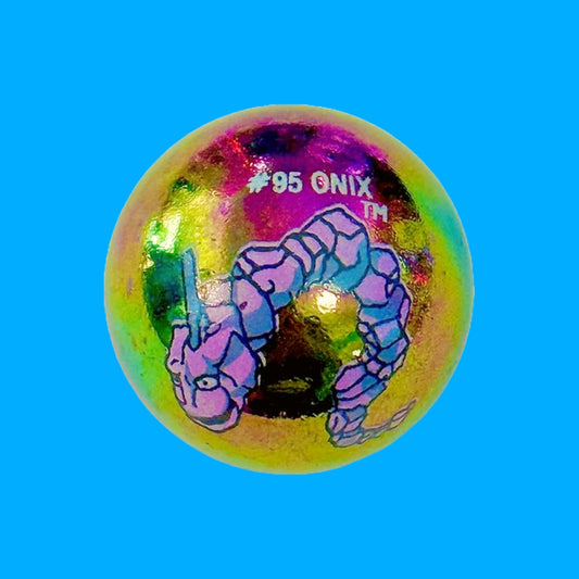 Pokemon: Holo Metallic Marbles (choose design) (90s) - PopCultGang