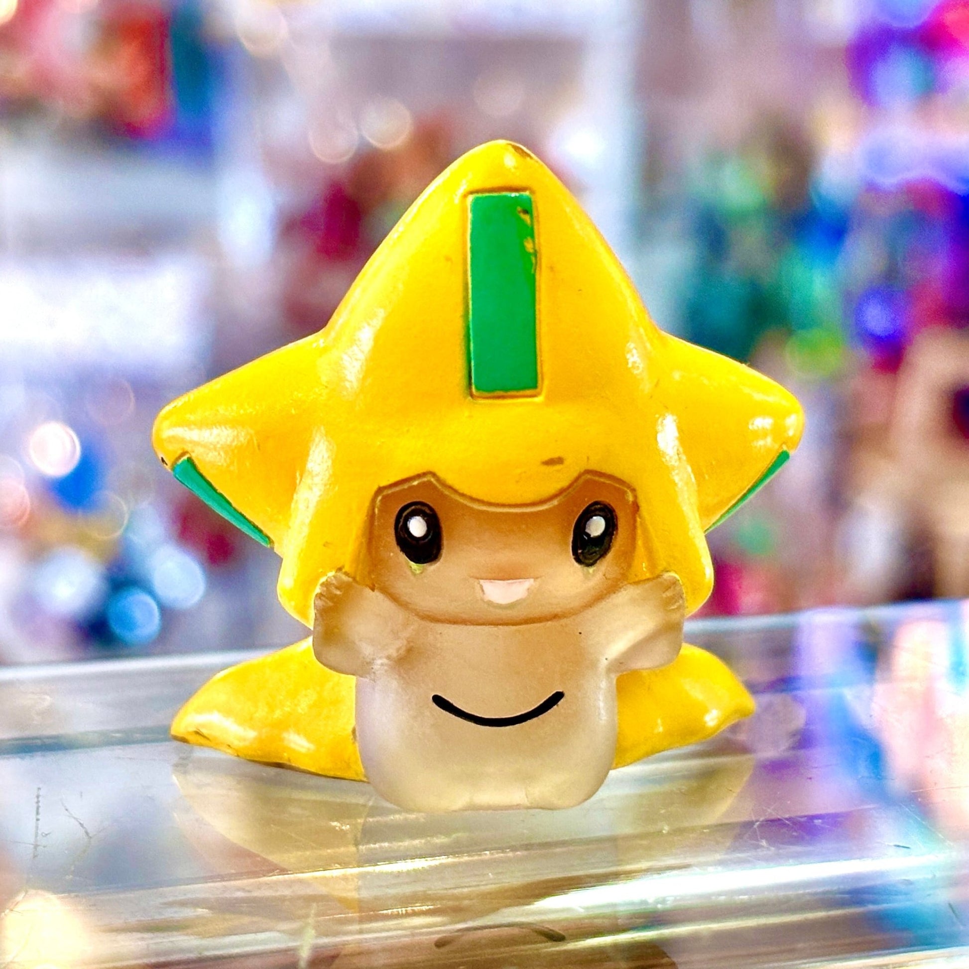 Pokemon: Jirachi Clear Variant Finger Puppet Figure (Bandai, 2003) - PopCultGang