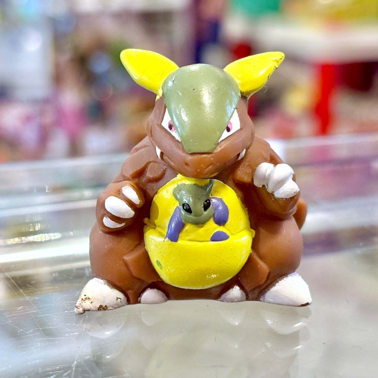 Pokemon: Kangaskhan Finger Puppet Figure (Bandai, 1998) - PopCultGang