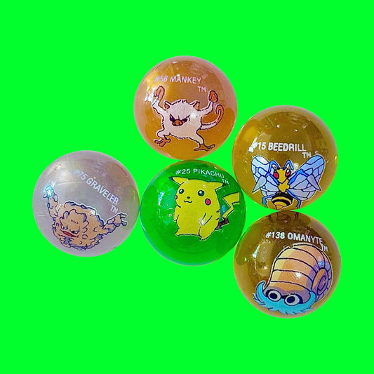Pokemon Marbles: Collector's Felt Bag - 27 Sandshrew (90s) - PopCultGang