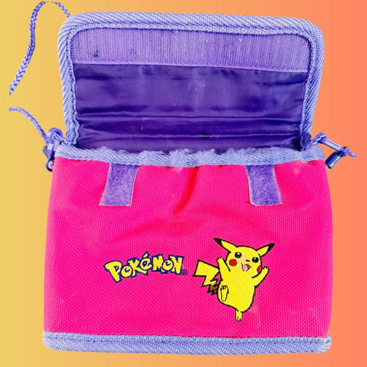 Pokemon: Pink & Purple Pikachu Shoulder Purse Bag (Nintendo, 90s) - PopCultGang