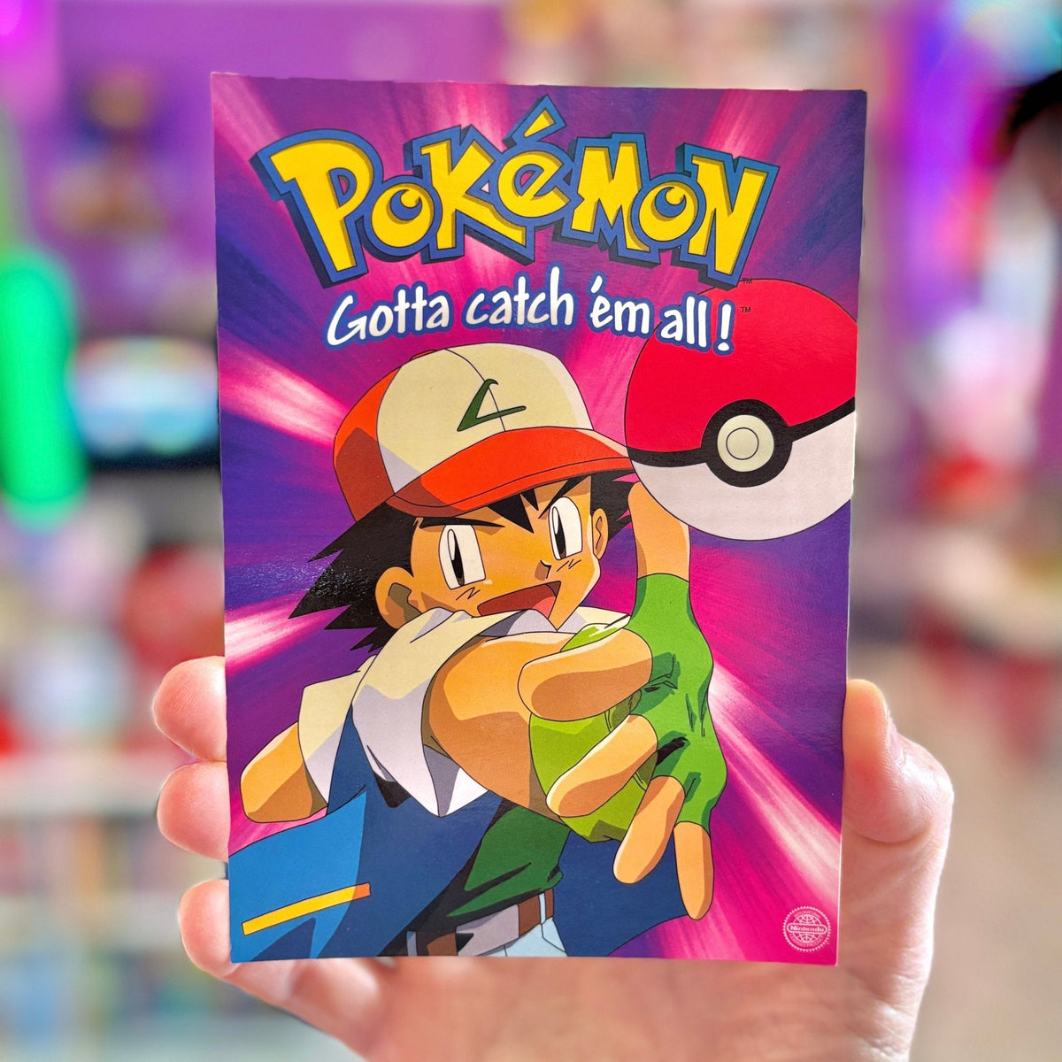 Pokémon Postcard: Ash Kethcum (Nintendo, 2000) - PopCultGang