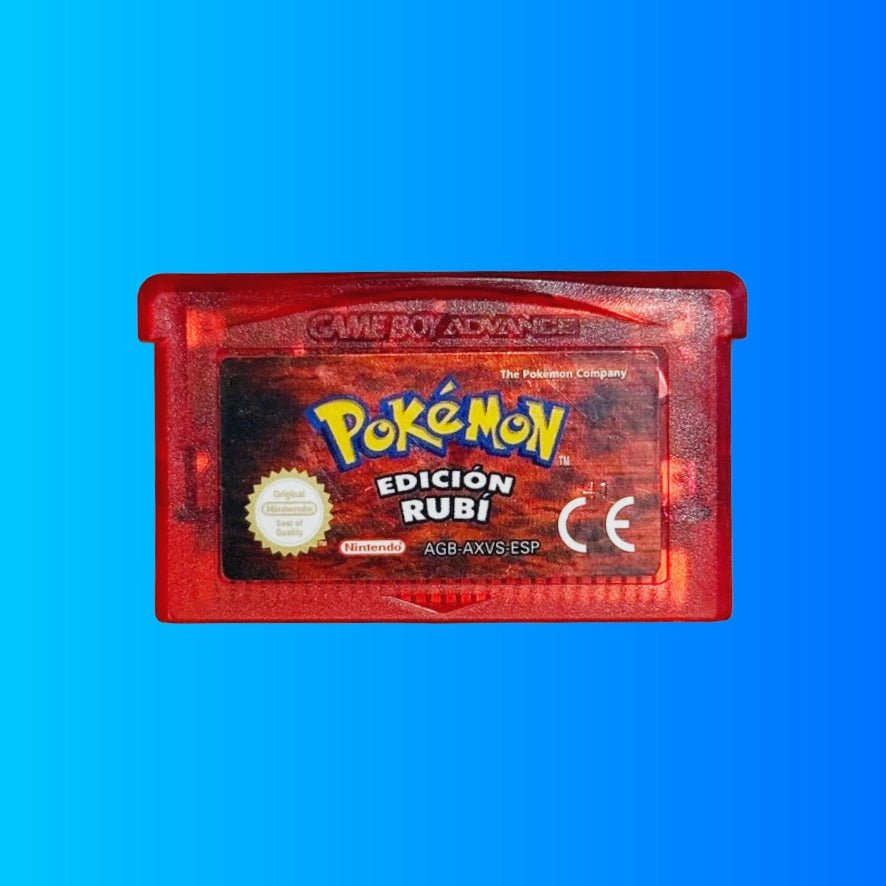 Pokemon: Ruby Version (spanish version, Gameboy Advance) - PopCultGang