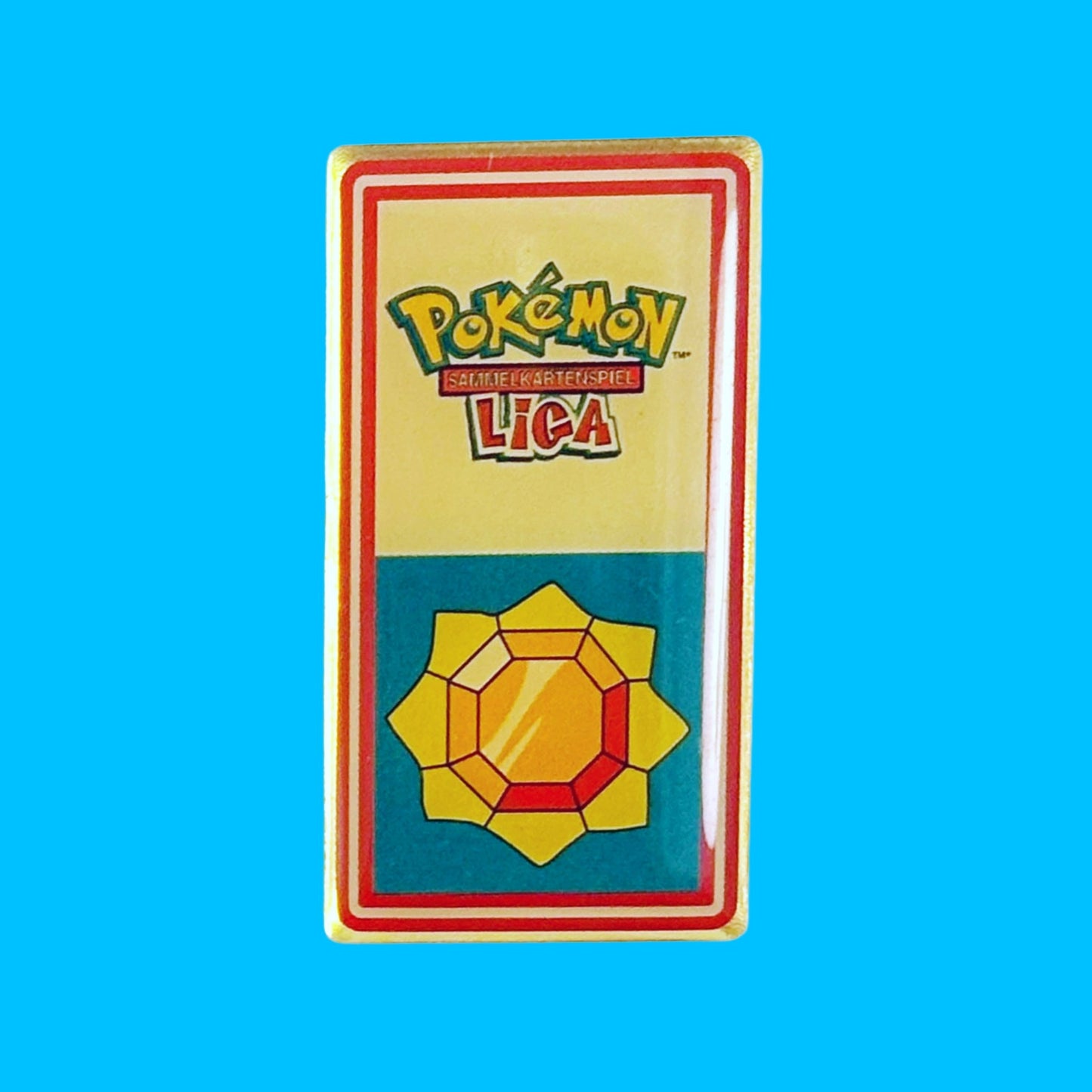 Pokemon: Trading Card Game League - Thunder Pin Badge (Nintendo, 2000) - PopCultGang