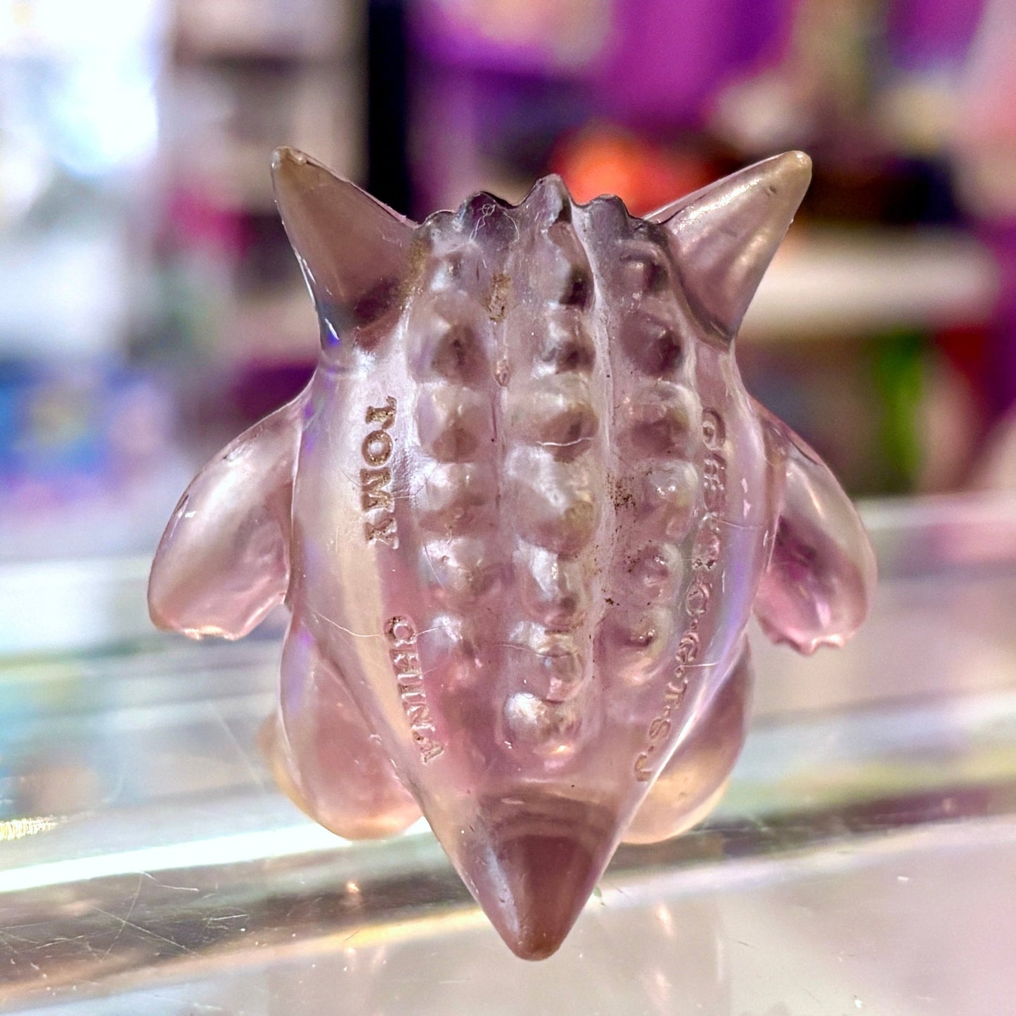 Pokemon: Translucent Gengar Collectible Mini Figure (TOMY, Nintendo, 90s) - PopCultGang