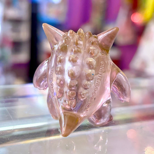 Pokemon: Translucent Light Gengar Collectible Mini Figure (Hasbro, Grabber Ball Variant, Nintendo, 90s) - PopCultGang