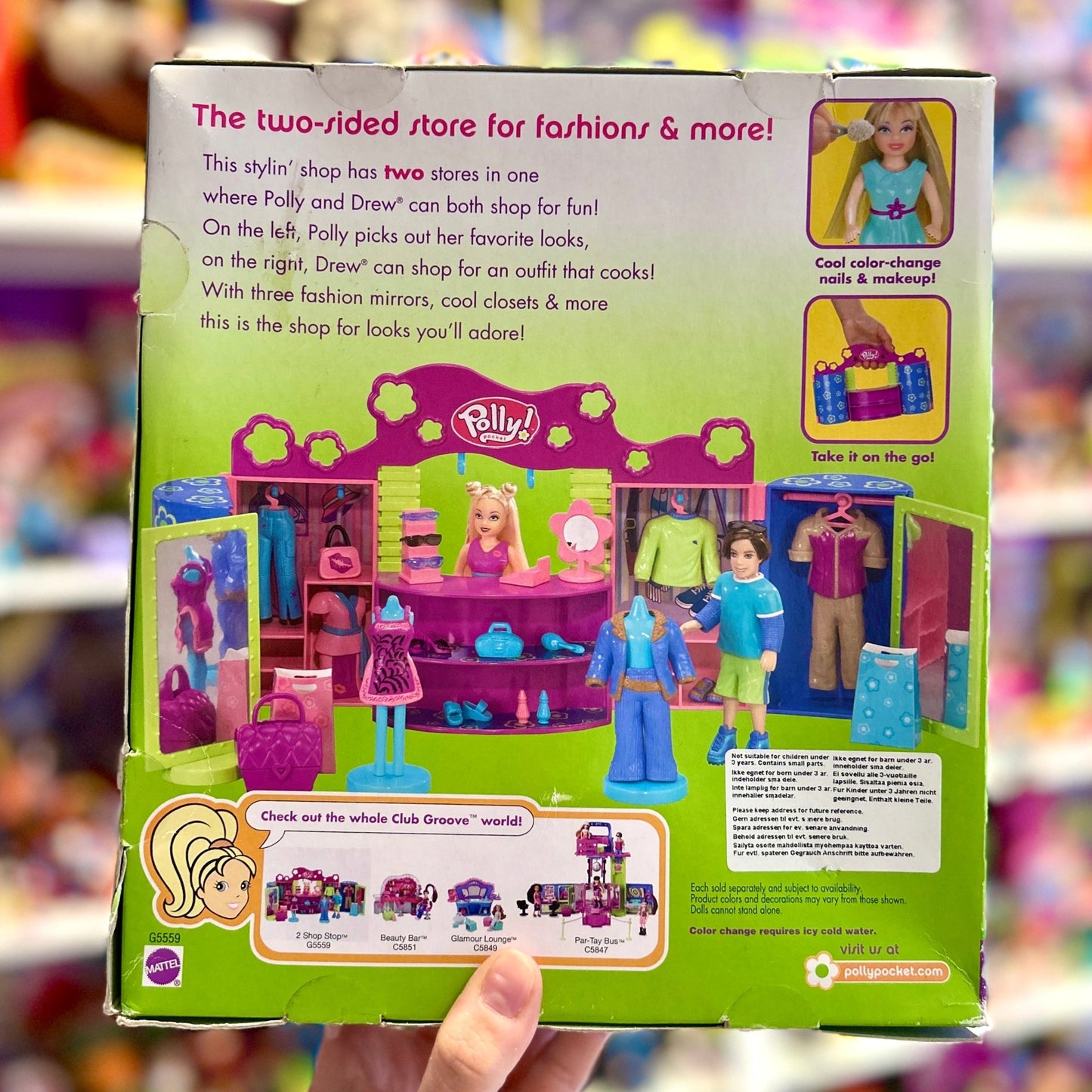 Polly Pocket: Club Groove 2 Shop Stop (2004) - PopCultGang