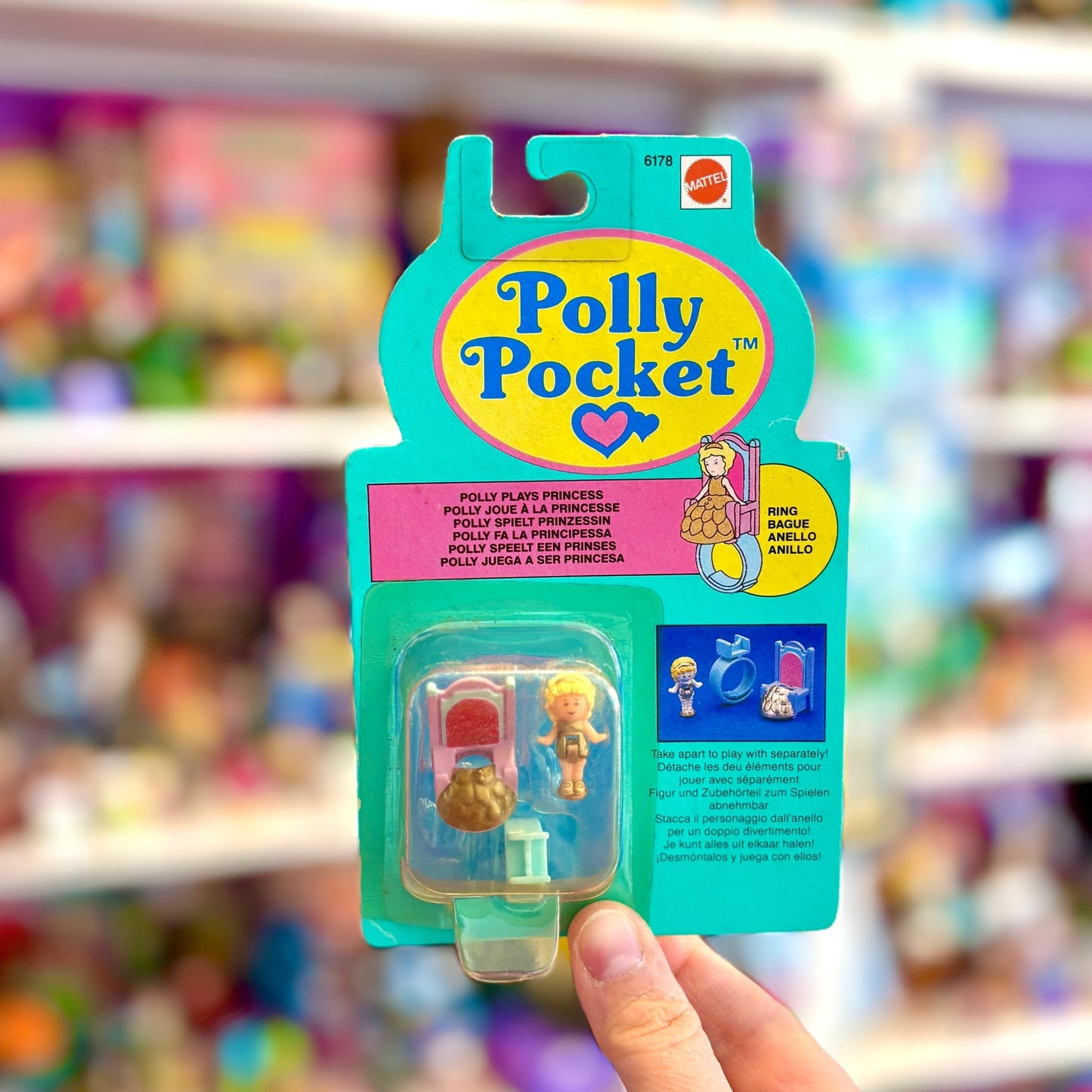 Polly Pocket: Plays Princess Ring (MOC, 1990) - PopCultGang