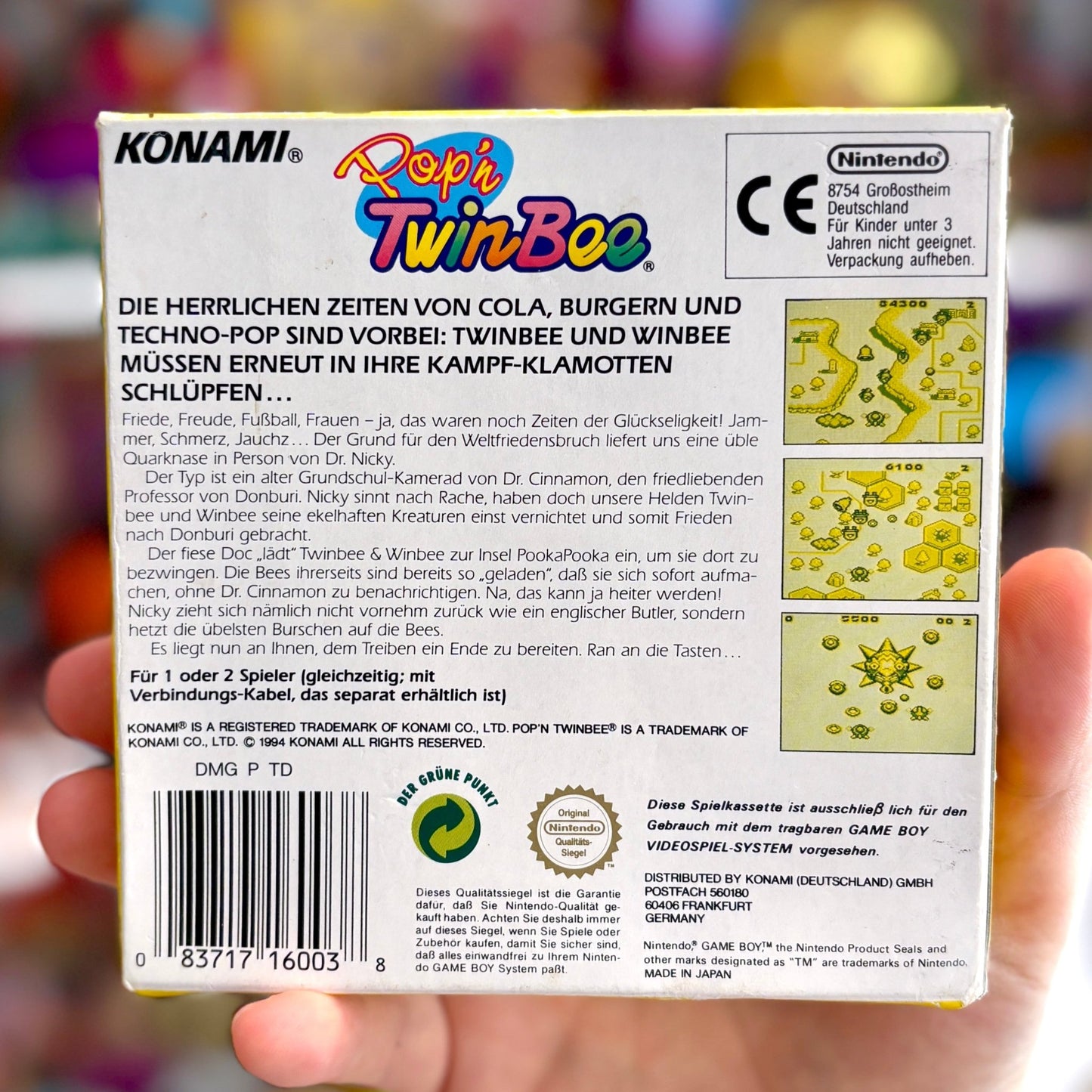 Pop N' Twinbee (Gameboy, Boxed) - PopCultGang