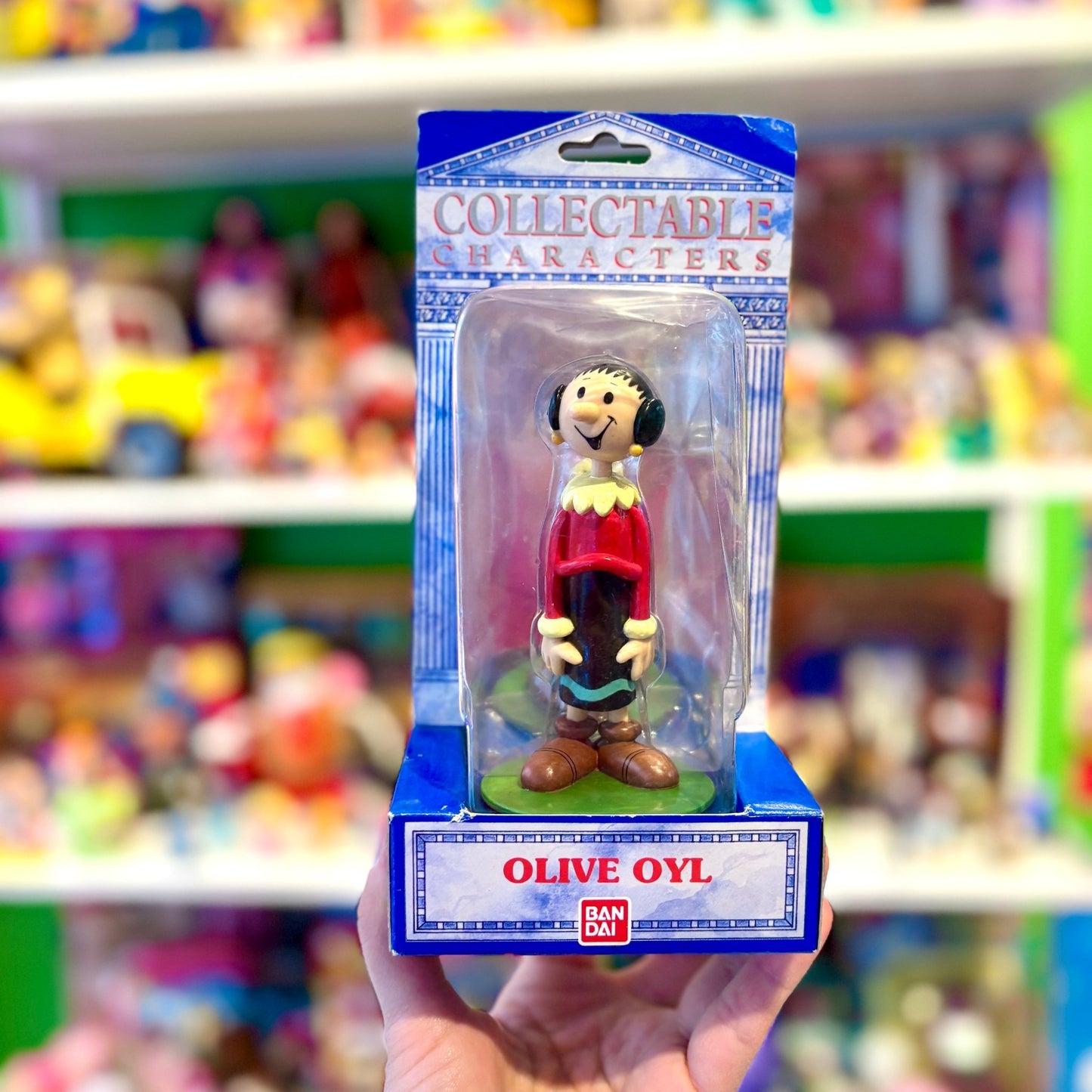 Popeye Olive Oyl Figure (Bandai, 1990) - PopCultGang
