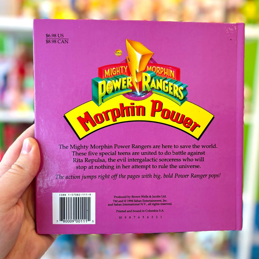 Power Rangers Pop - Up Book: Morphin Power (90s) - PopCultGang