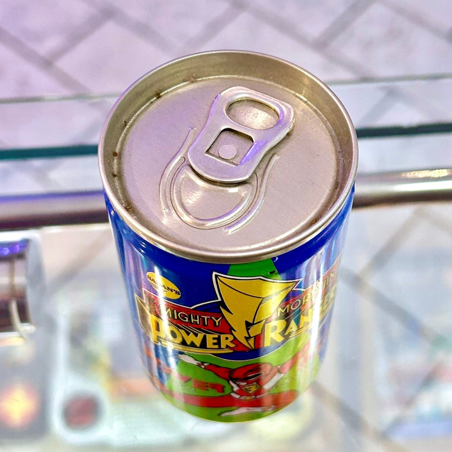 Power Rangers Soda Can (unopened) (90s) - PopCultGang