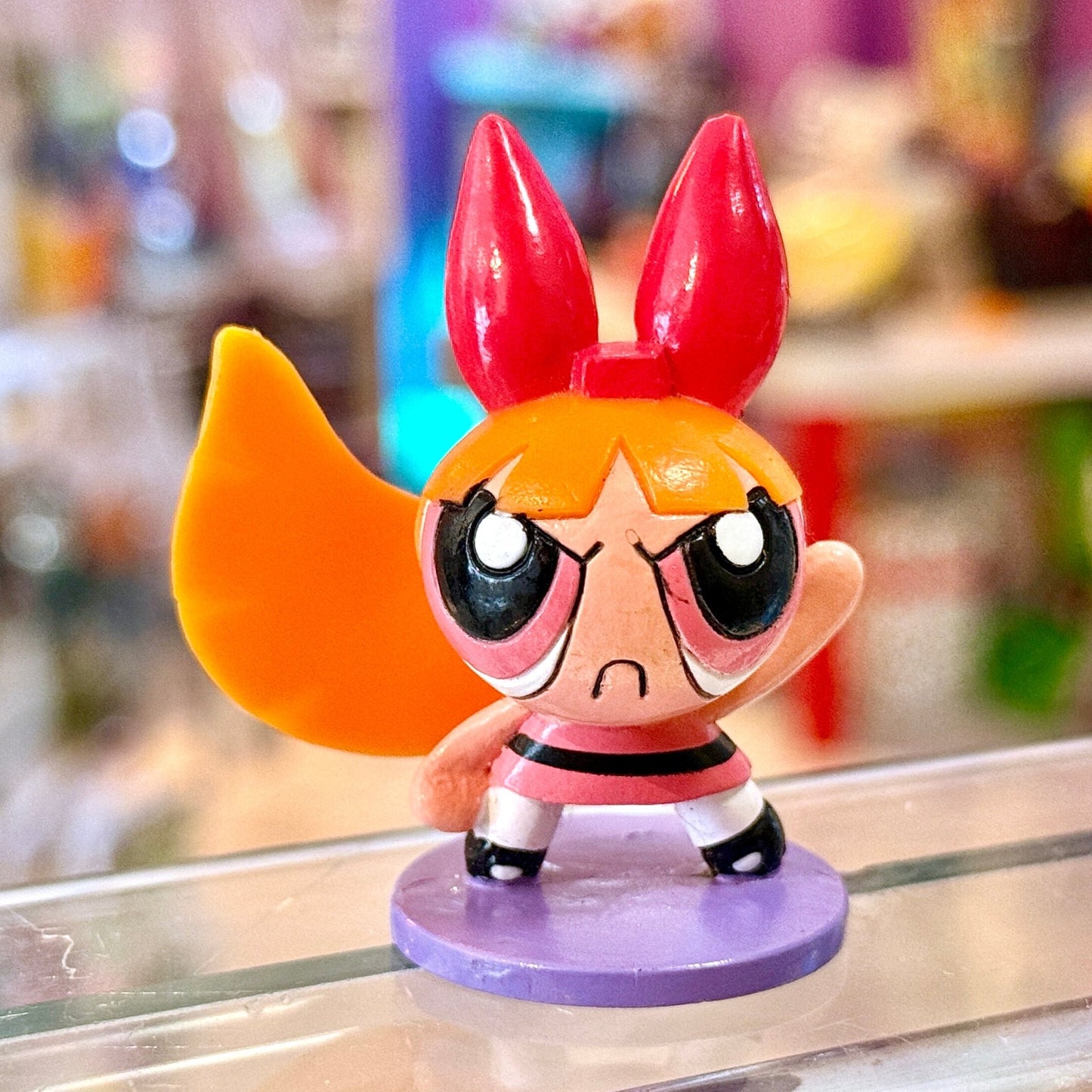 Powerpuff Girls: Blossom PVC Figure 5cm (Cartoon Network, 2000s) - PopCultGang