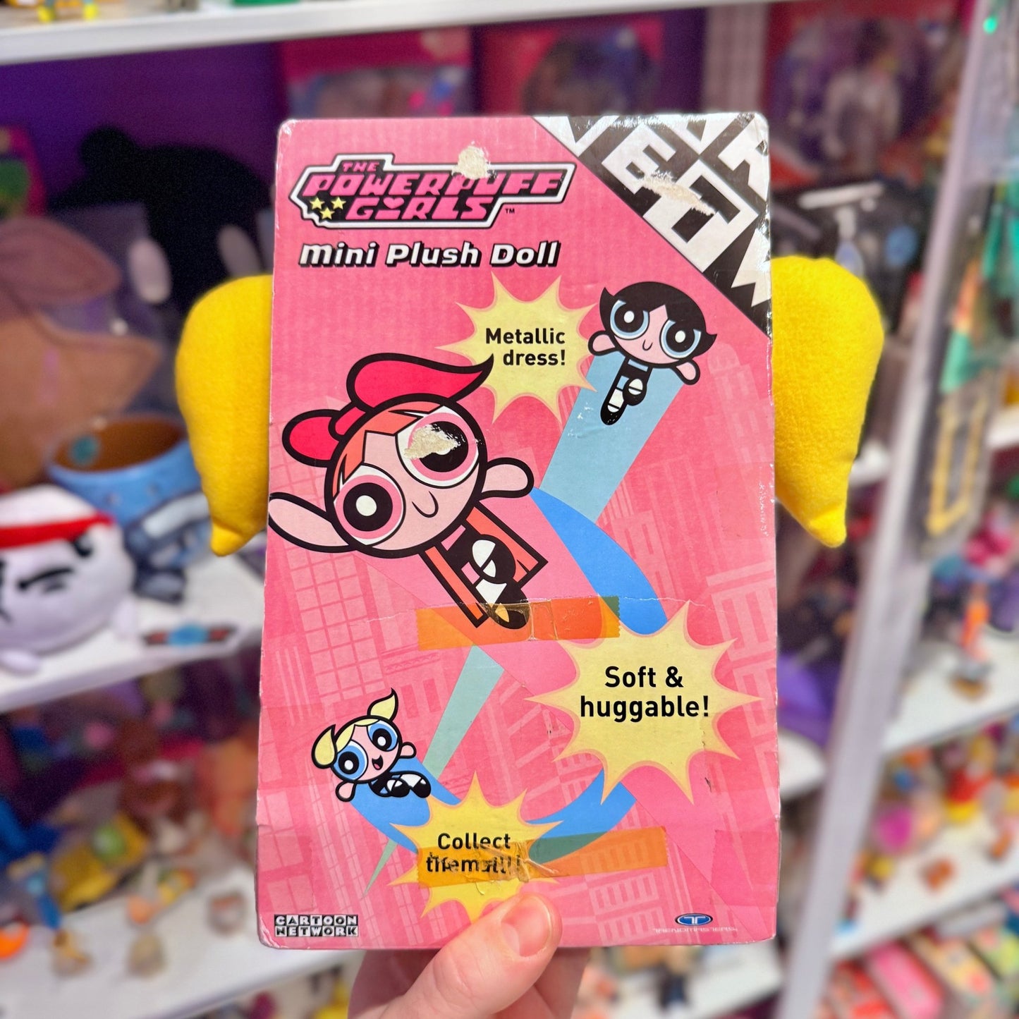 Powerpuff Girls: Bubbles Metallic Dress Plush (Cartoon Network, 2002) - PopCultGang