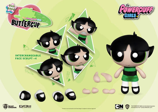 Powerpuff Girls: Buttercup 1:9 Scale Dynamic 8ction Heroes Action Figure (Beast Kingdom) - PopCultGang