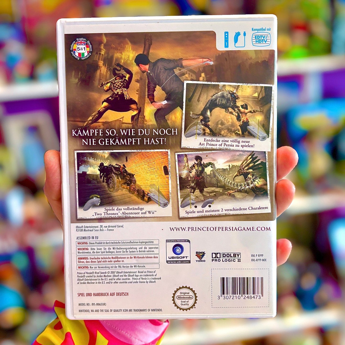 Prince of Persia: Rival Swords (Wii) - PopCultGang