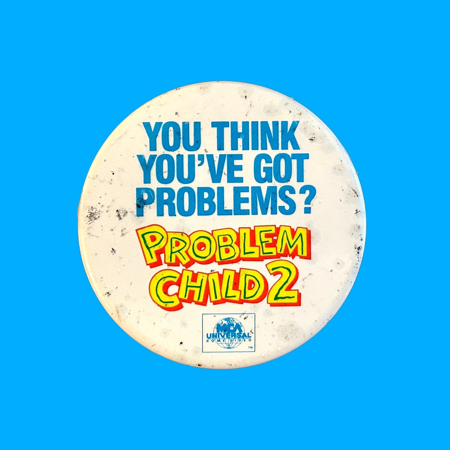 Problem Child 2 Promotional Button Pin Badge (90s) - PopCultGang