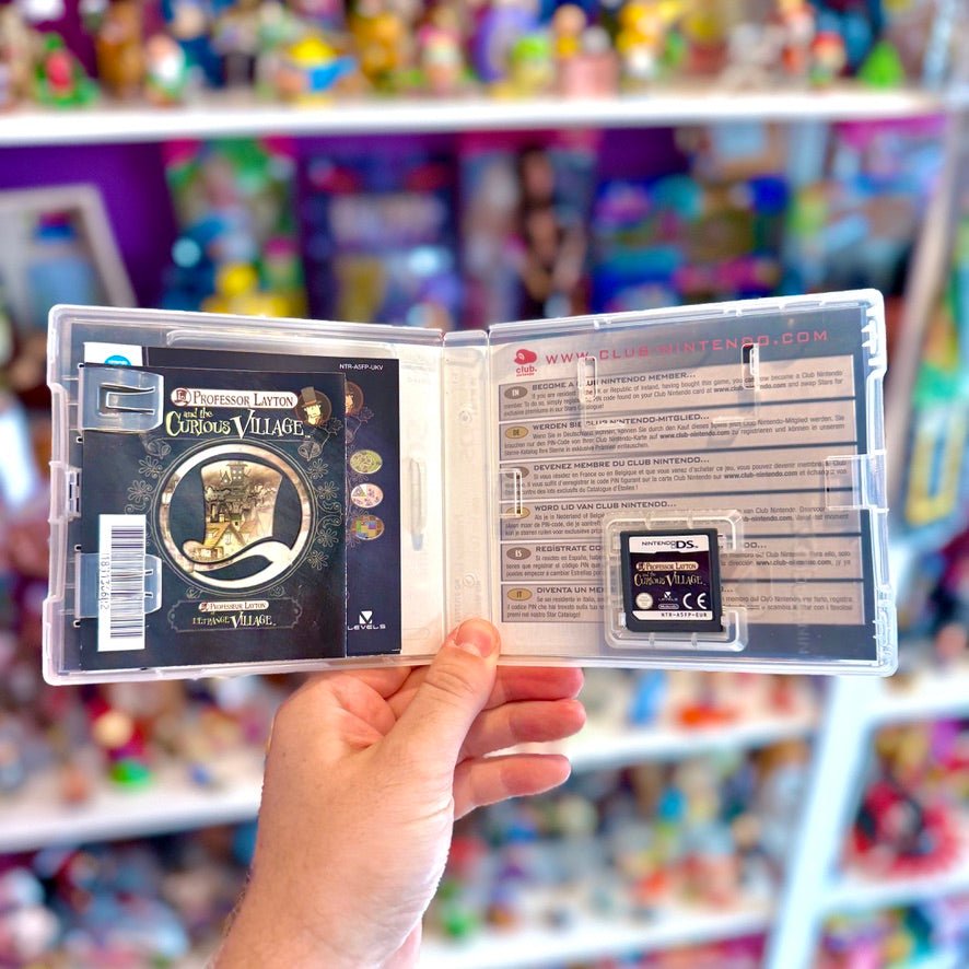 Professor Layton and The Curious Village (Nintendo DS) - PopCultGang