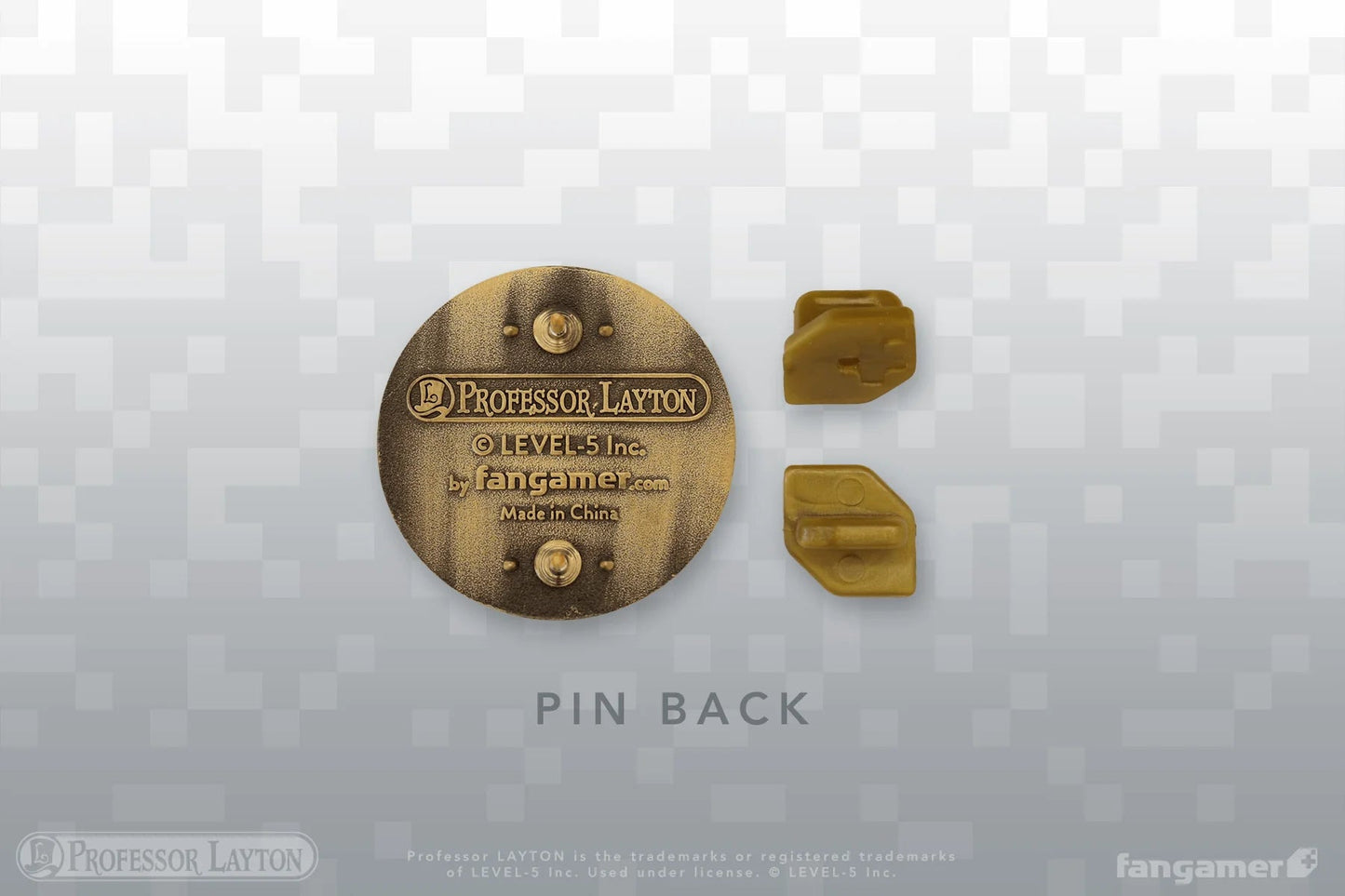 Professor Layton - Hint Coin Pin - PopCultGang