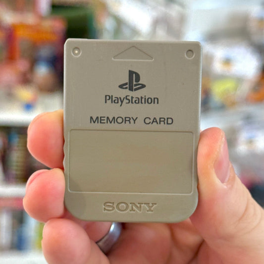 PS1 Memory Card 1mb - PopCultGang