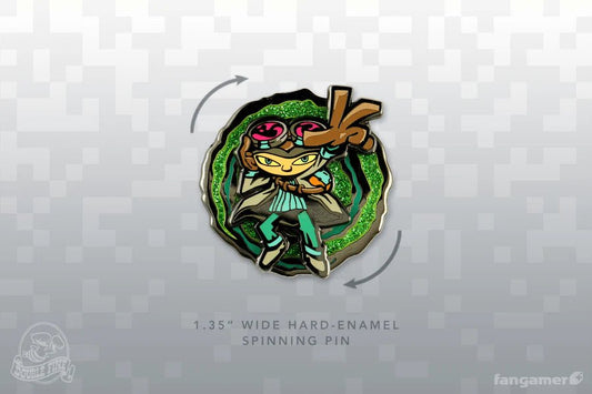 Psychonauts - Psychokinetic Raz Spinning Pin - PopCultGang