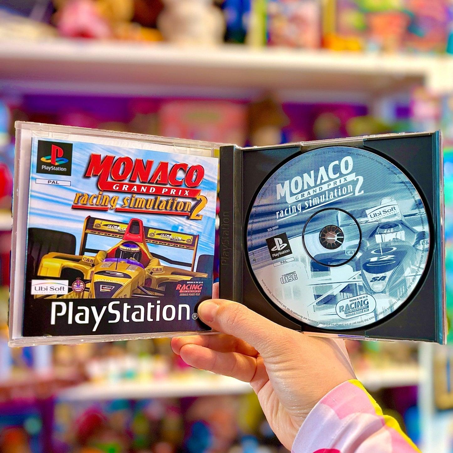 Racing Simulation: Monaco Grand Prix (Ubisoft Exclusive, PS1) - PopCultGang