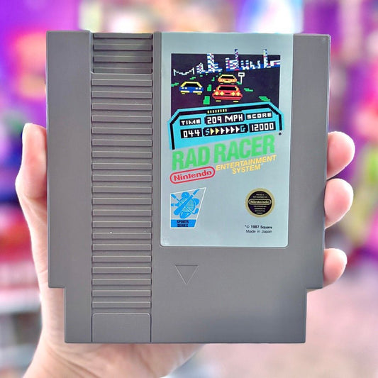 Rad Racer (NES) - PopCultGang