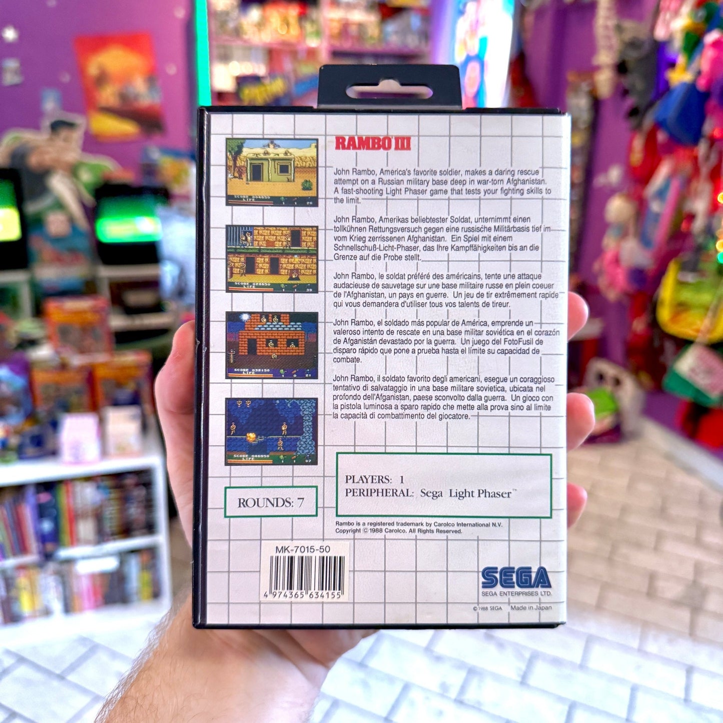 Rambo 3 (Sega Master System) - PopCultGang