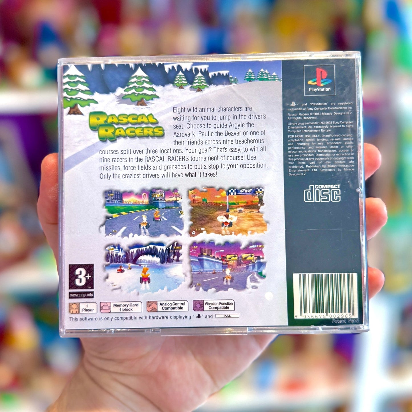 Rascal Racers (PS1) - PopCultGang