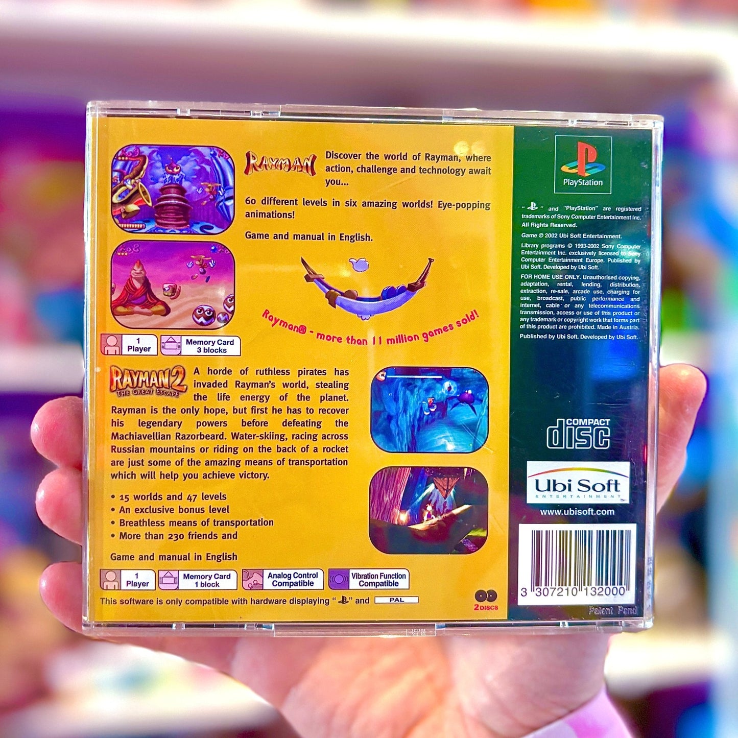 Rayman + Rayman 2 Compilation (PS1) - PopCultGang