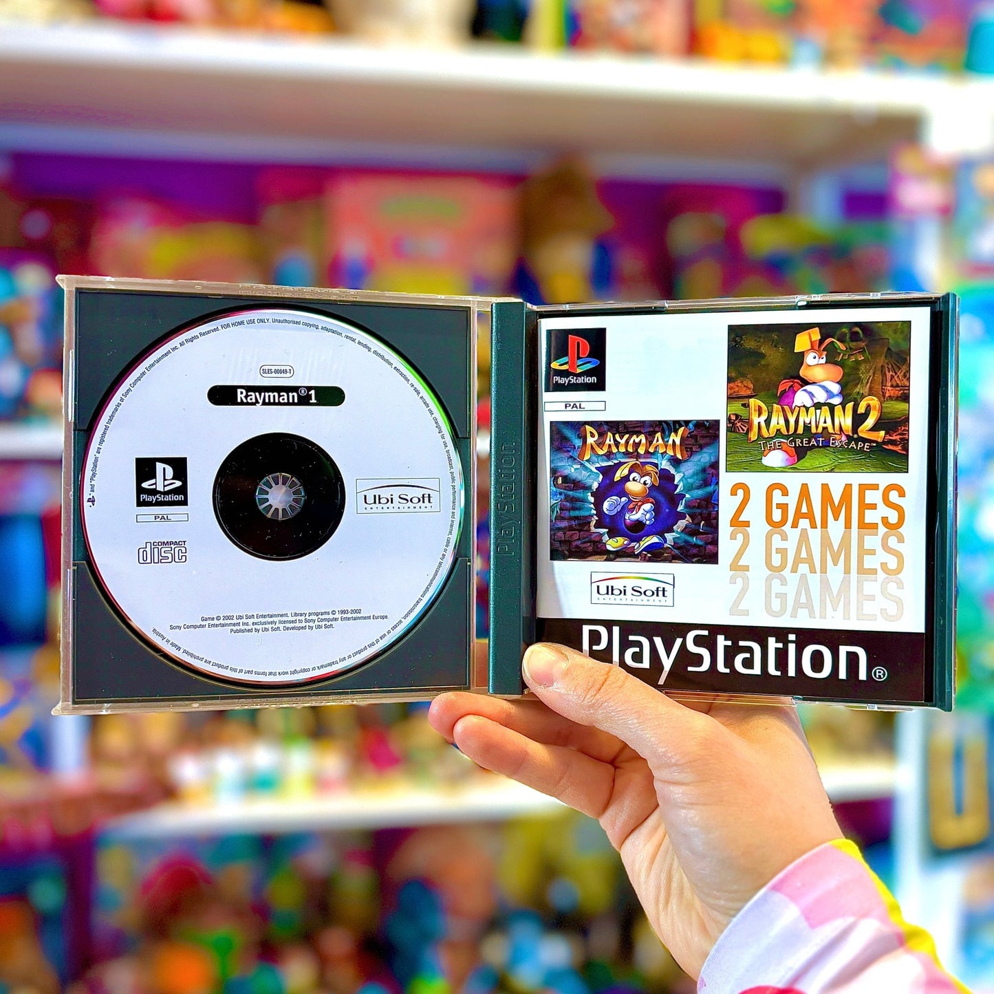 Rayman + Rayman 2 Compilation (PS1) - PopCultGang
