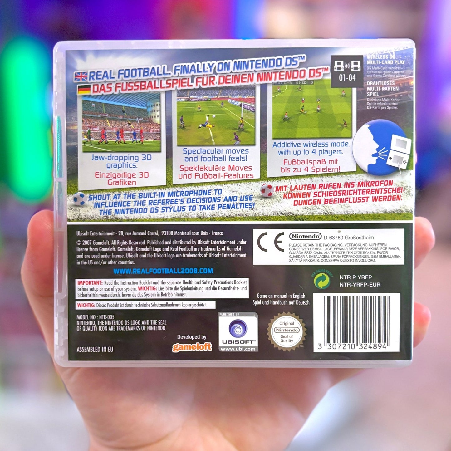 Real Football 2008 (Nintendo DS) - PopCultGang