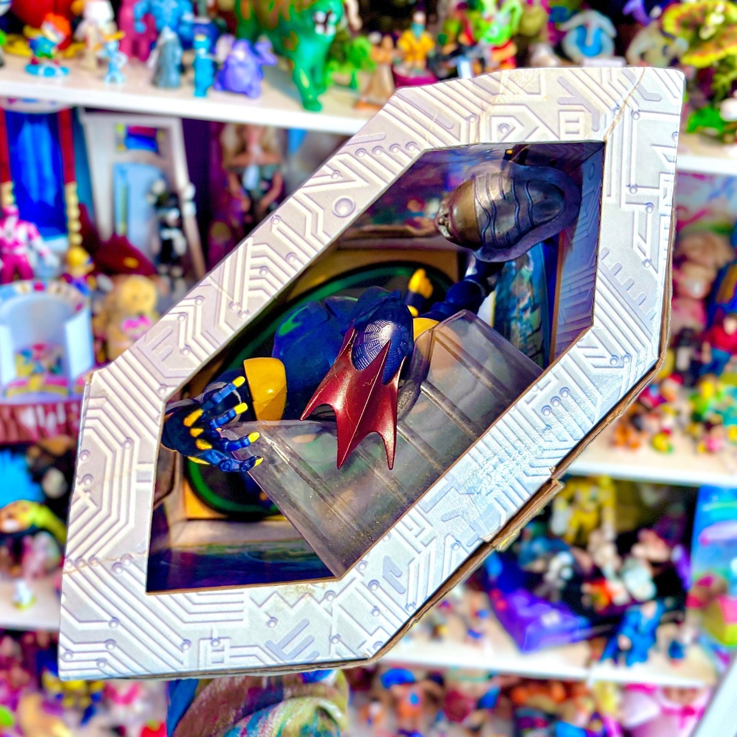 Reboot: Megabyte 10” Deluxe Statue Figure (Irwin Toy, 2001) - PopCultGang