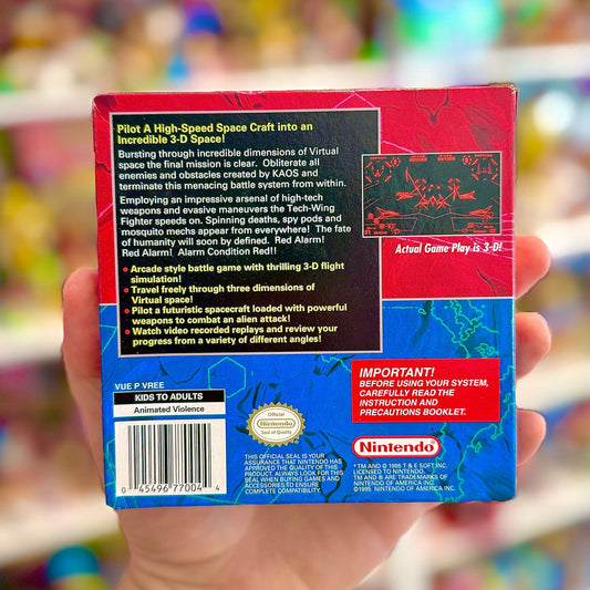 Red Alarm (USA, CIB, Nintendo Virtual Boy) - PopCultGang