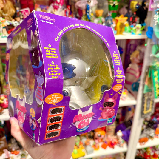 Robo - Chi Pets: Meow - Chi - The Interactive Cat (NIB, Tiger Electronics, 2000) - PopCultGang