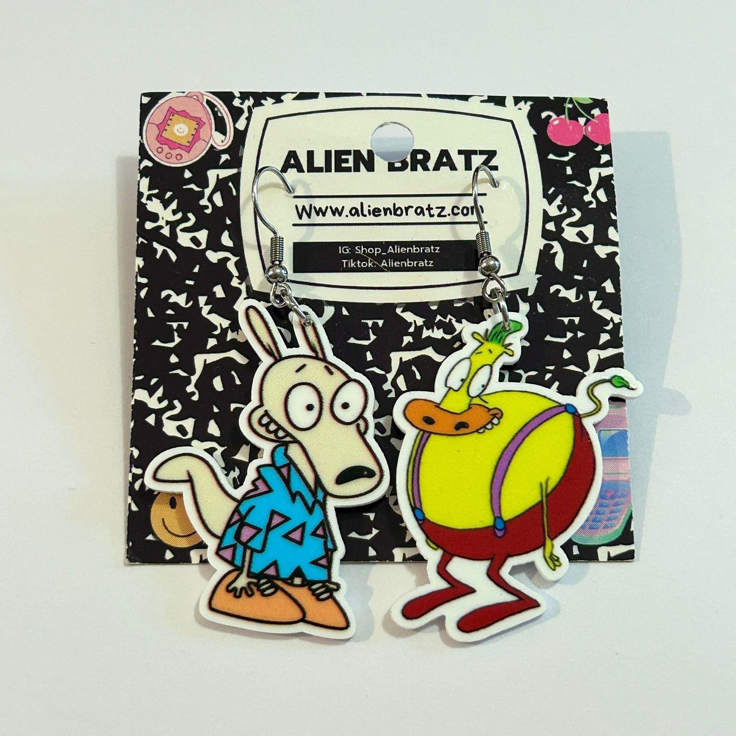 Rocko's Modern Life Earrings - PopCultGang