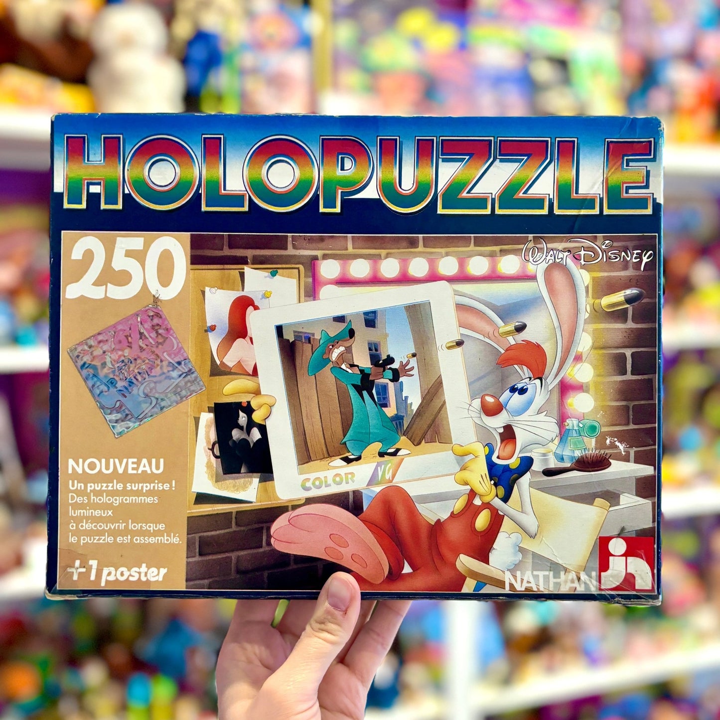 Roger Rabbit Holo Puzzle (250 pieces, 80s) - PopCultGang