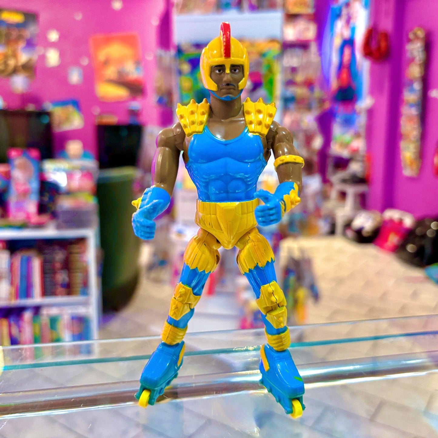 Roller Warriors: Scorpion Figure (1991) - PopCultGang