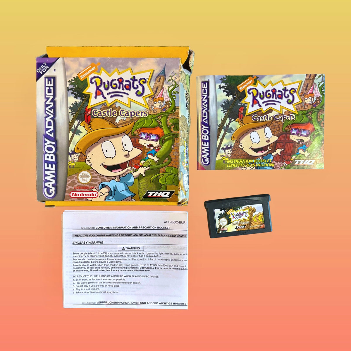 Rugrats: Castle Capers (CIB, Gameboy Advance) - PopCultGang
