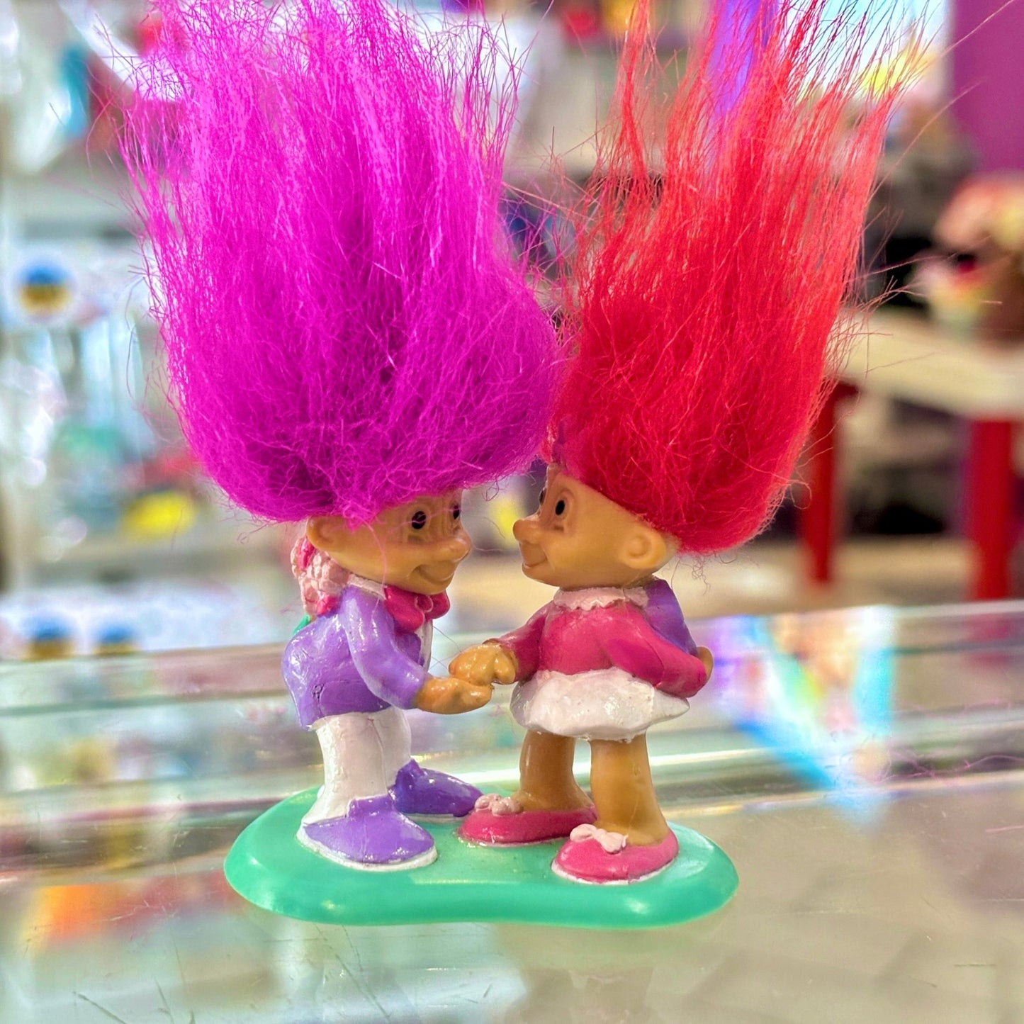 Russ Trolls: Love Trolls Couple Courting - Valentines Day PVC Figure (Russ, 90s) - PopCultGang