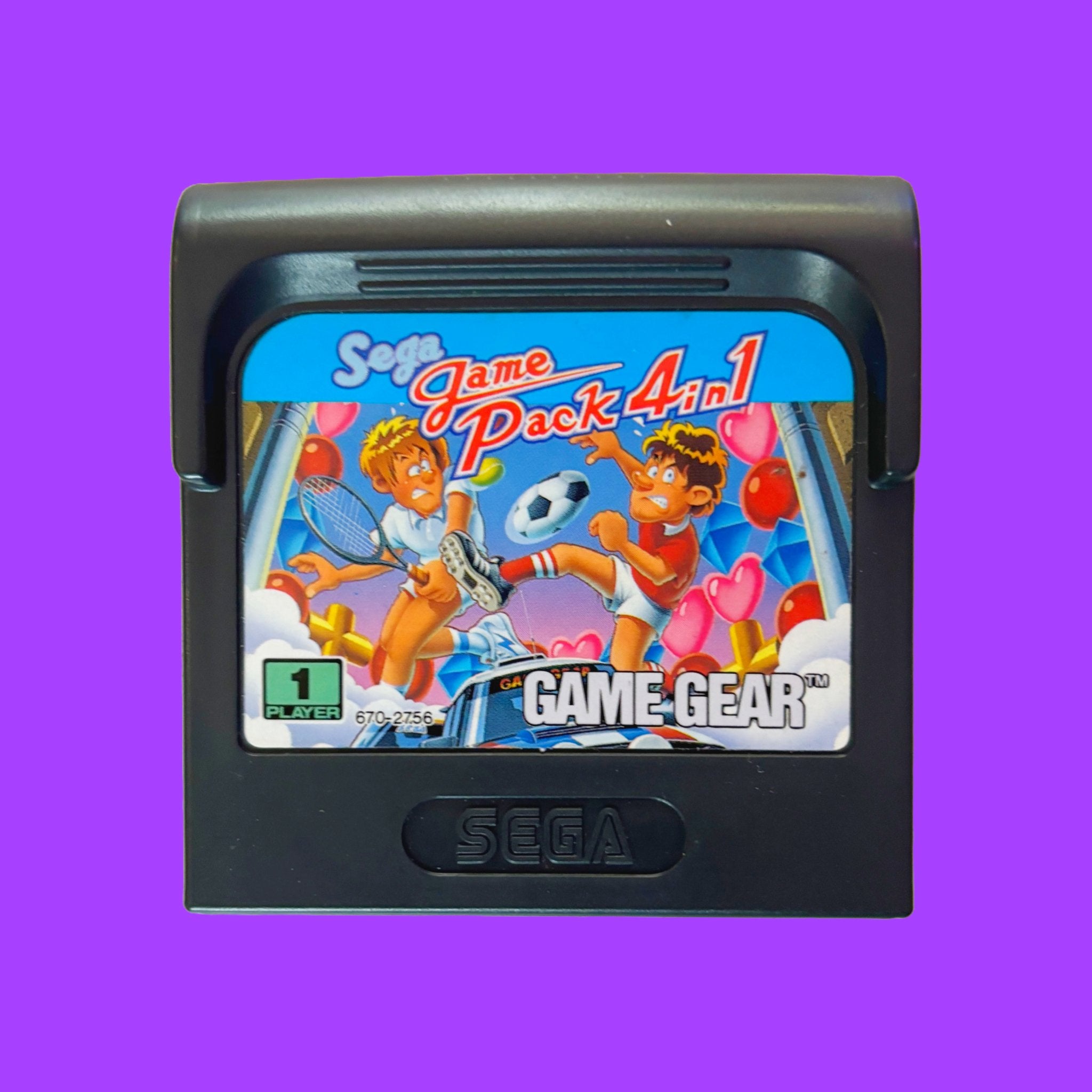 Sega Game Pack 4-In-1 (Sega Game Gear)