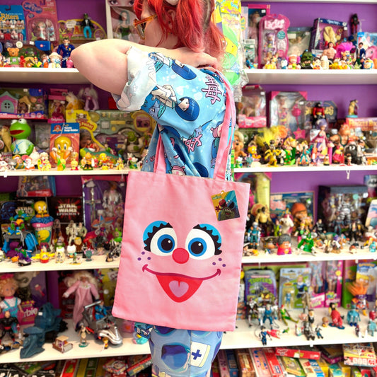 Sesame Street: Abby Cadabby Face Tote Shopping Bag (Karactermania) - PopCultGang